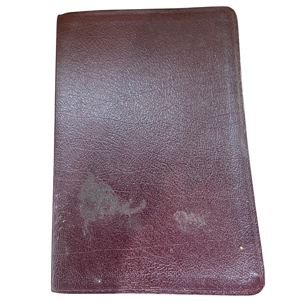 Zondervan NIV Student Bible‎ Revised Philip Yancey Tim Stafford Burgundy Leather